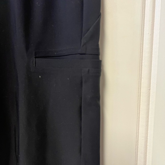 Athleta Stellar Cargo Black Wide-Leg Pants size 12 - Picture 3 of 5